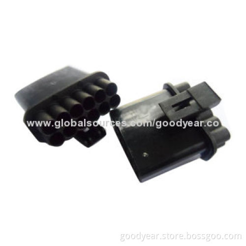 Injection Molds for Connector, 1 x 8 Mold Cavity, 500,000 Shots Lifespan